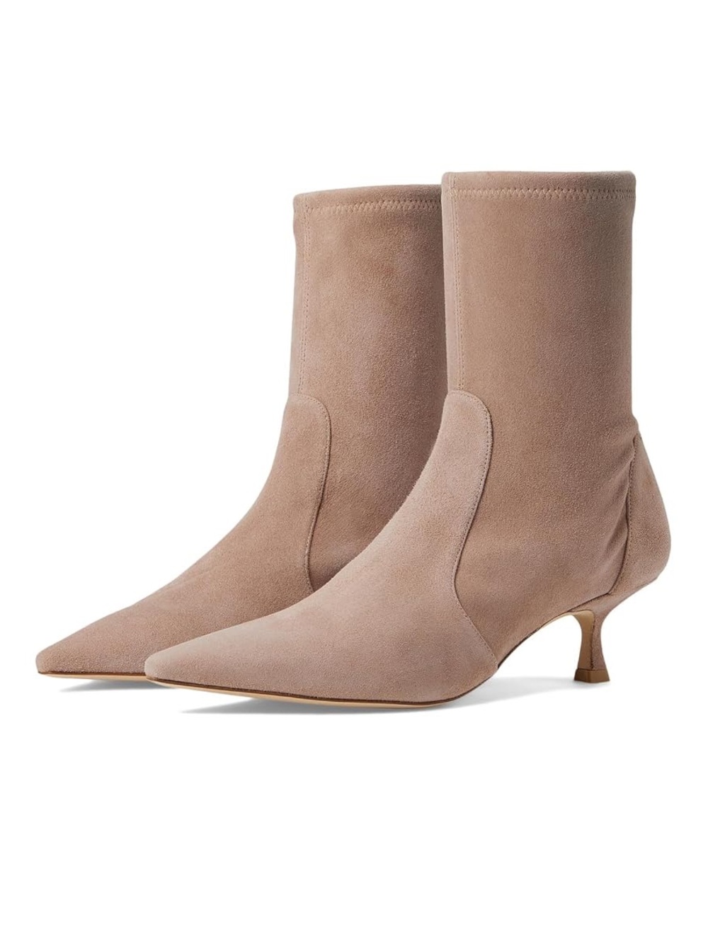 Stuart Weitzman Womens Naomi 50 Bootie Fawn, size 9.5 Medium